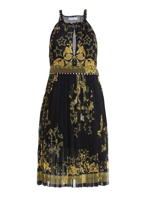 versace collection dress sale|versace pleated dress.